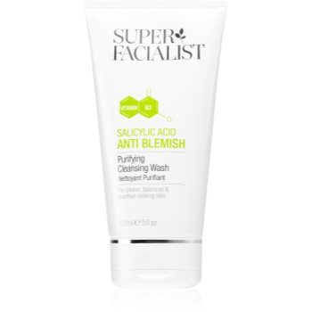 Super Facialist Salicylic Acid Anti Blemish gel de curatare pentru fata pentru pielea problematică și grasă - imagine 2